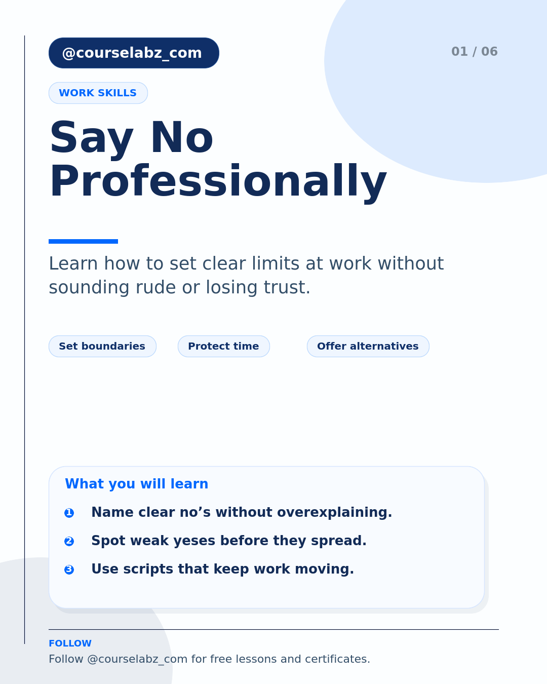 Assertiveness and Saying No Professionally social slide 1