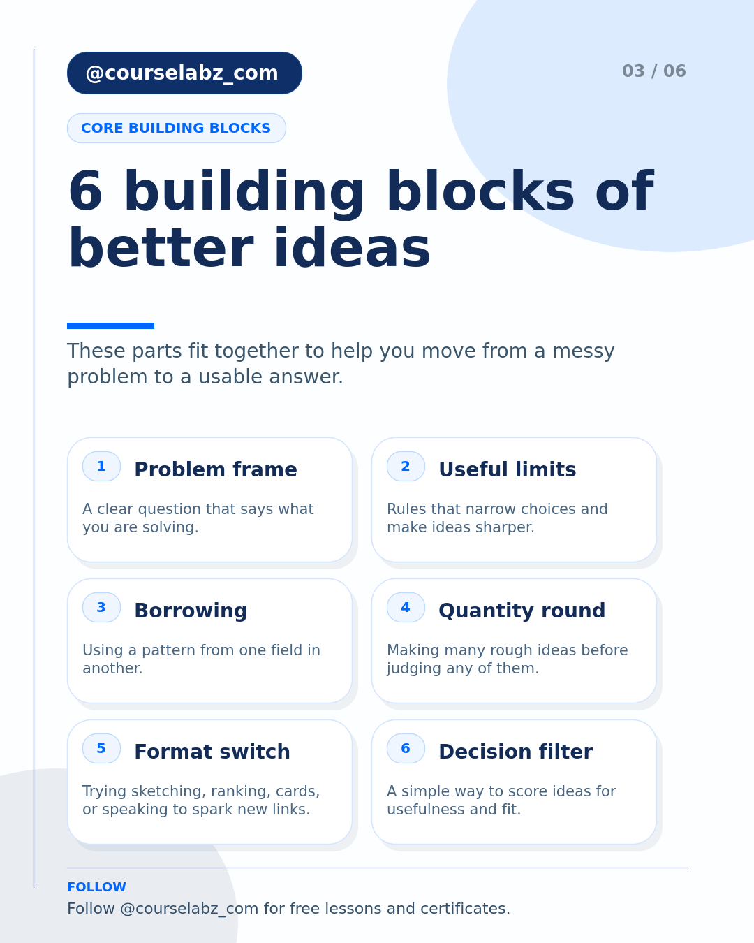 Creativity techniques for people who don’t call themselves creative social slide 3