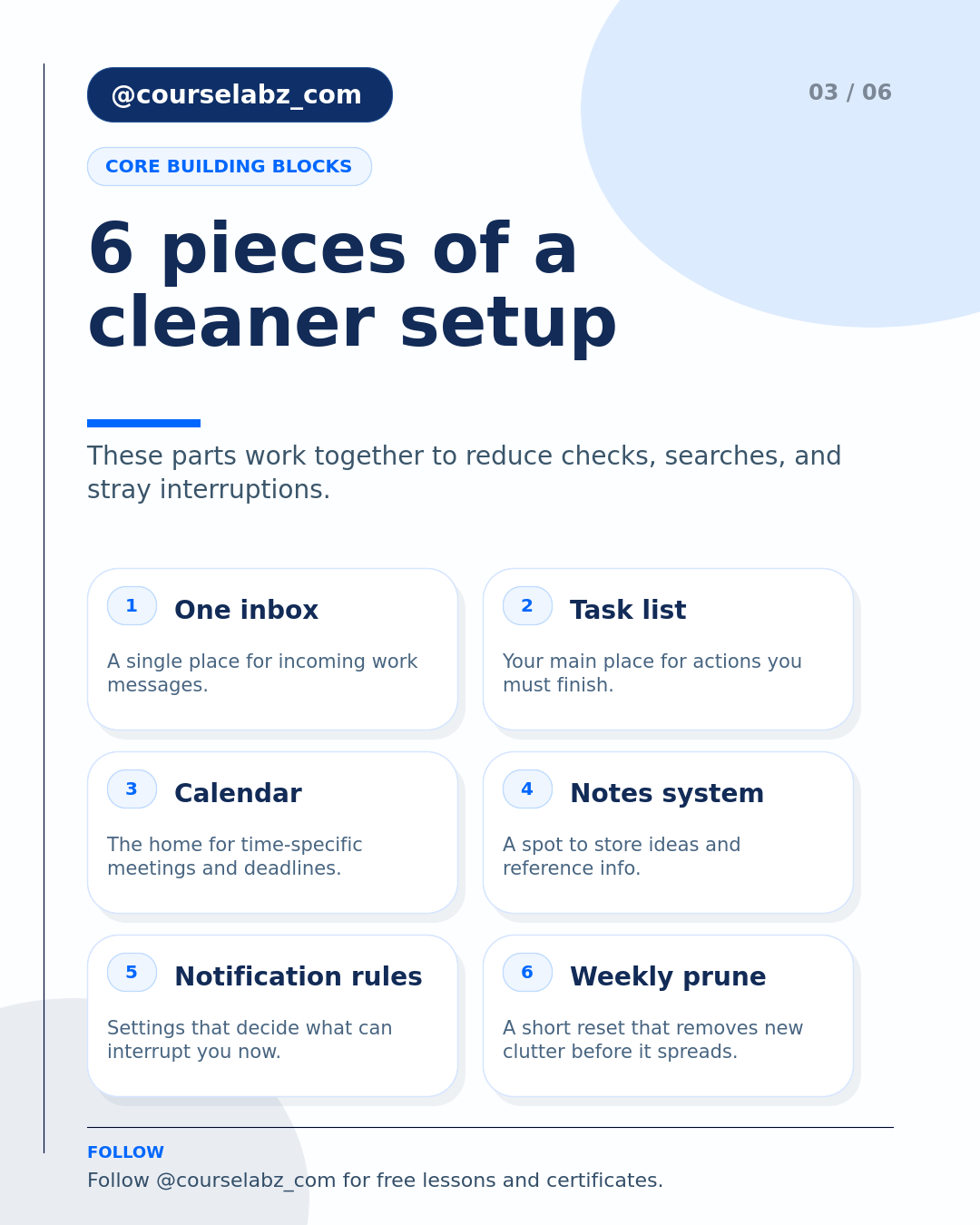 Digital Declutter and Minimalism for Working Professionals social slide 3