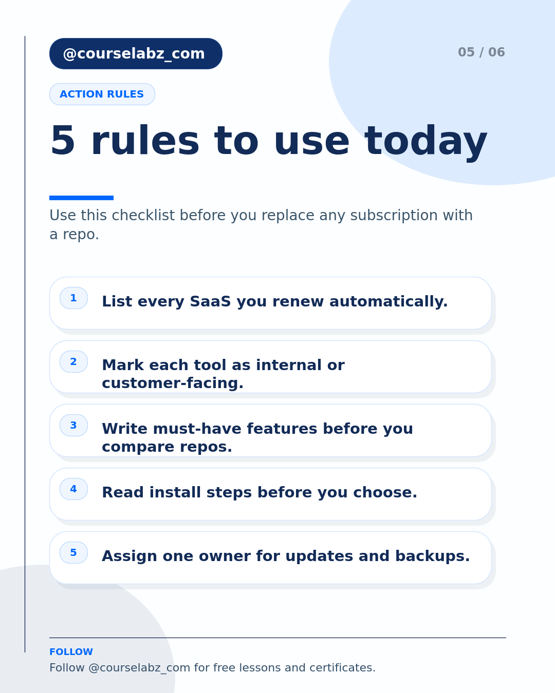 GitHub repositories that replace SaaS tools social slide 5