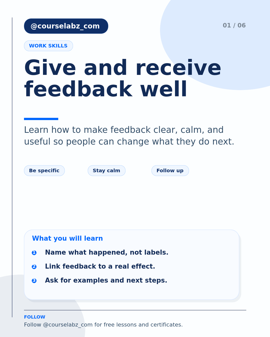 Feedback wirksam geben und annehmen social slide 1