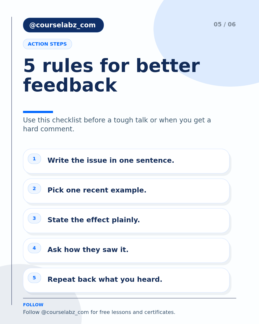 Feedback wirksam geben und annehmen social slide 5