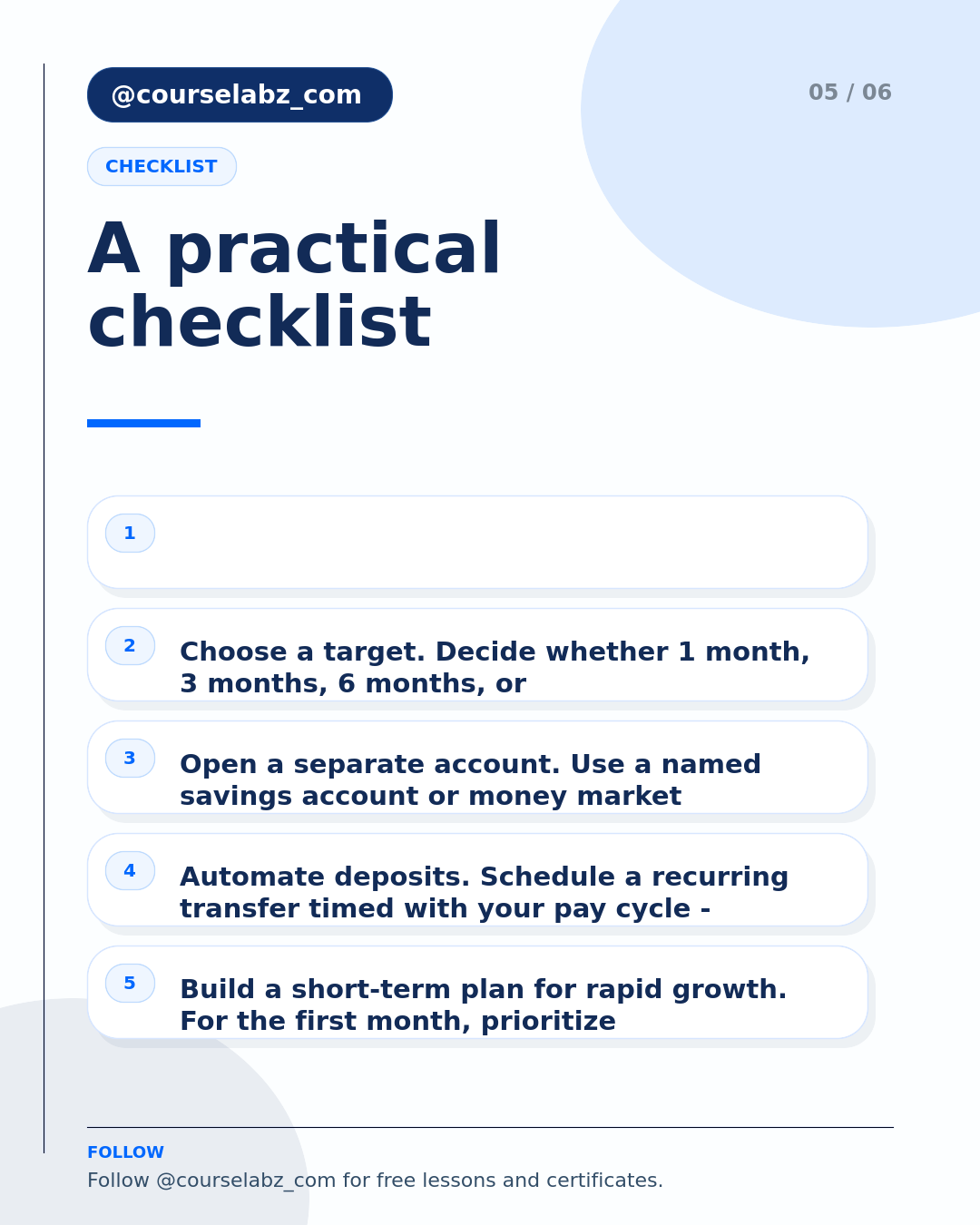 How to build an emergency fund and budget smarter social slide 5