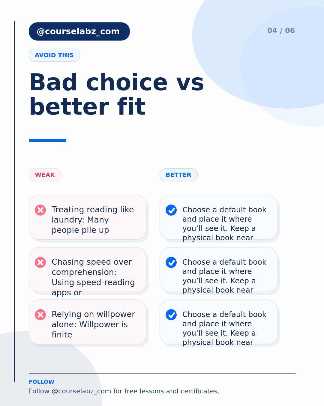 How to read more books when your schedule is full social slide 4