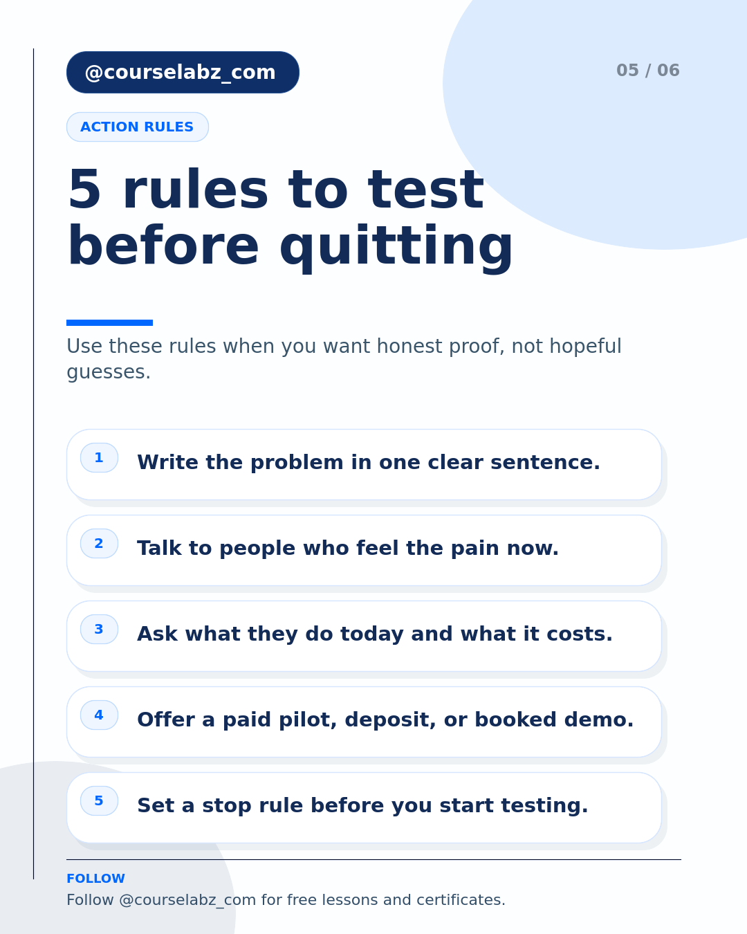 Comment valider une idée d'entreprise avant de quitter votre emploi social slide 5