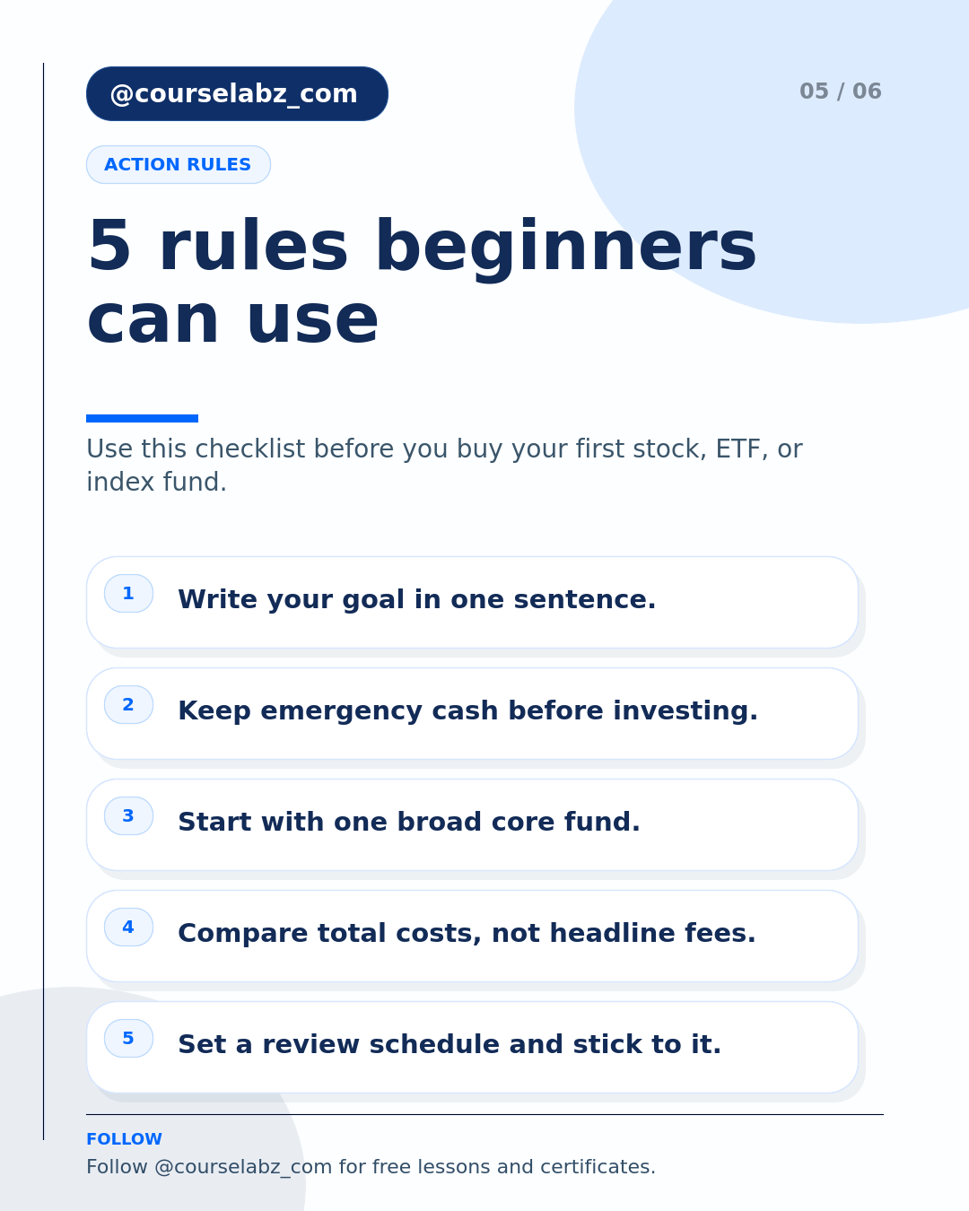 Investieren 101: ETFs, Aktien und Indexfonds ohne Hype social slide 5