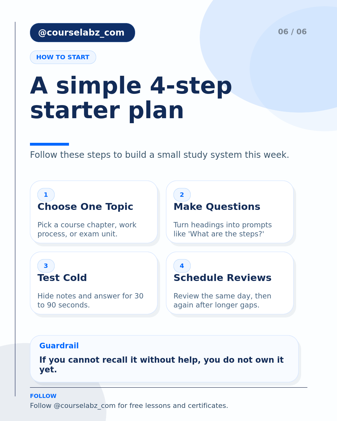 Spaced Repetition and Active Recall, Explained social slide 6