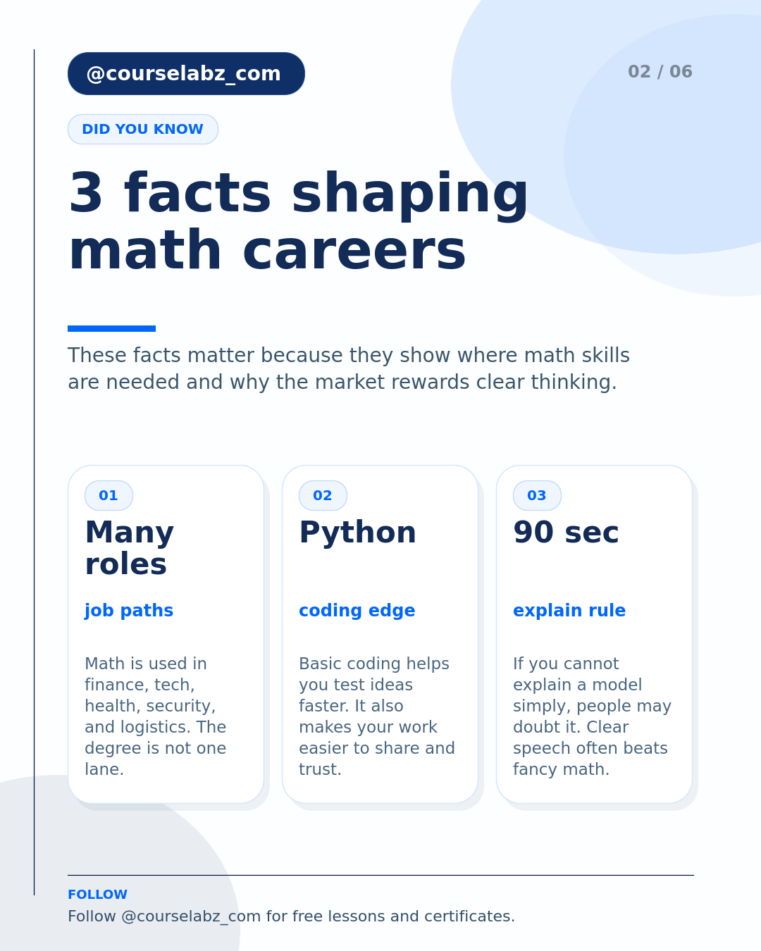 What a mathematician can actually do with their career social slide 2