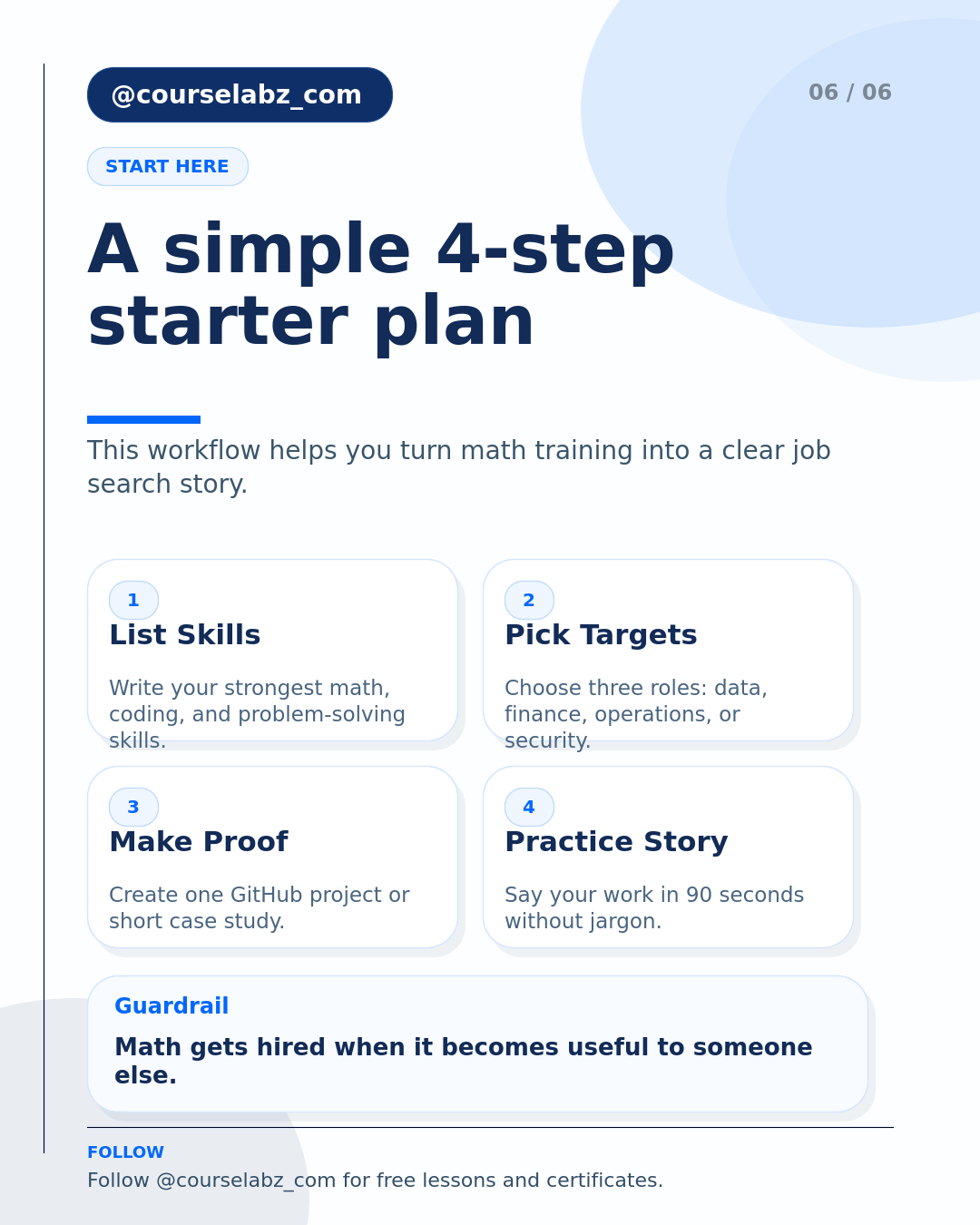 What a mathematician can actually do with their career social slide 6